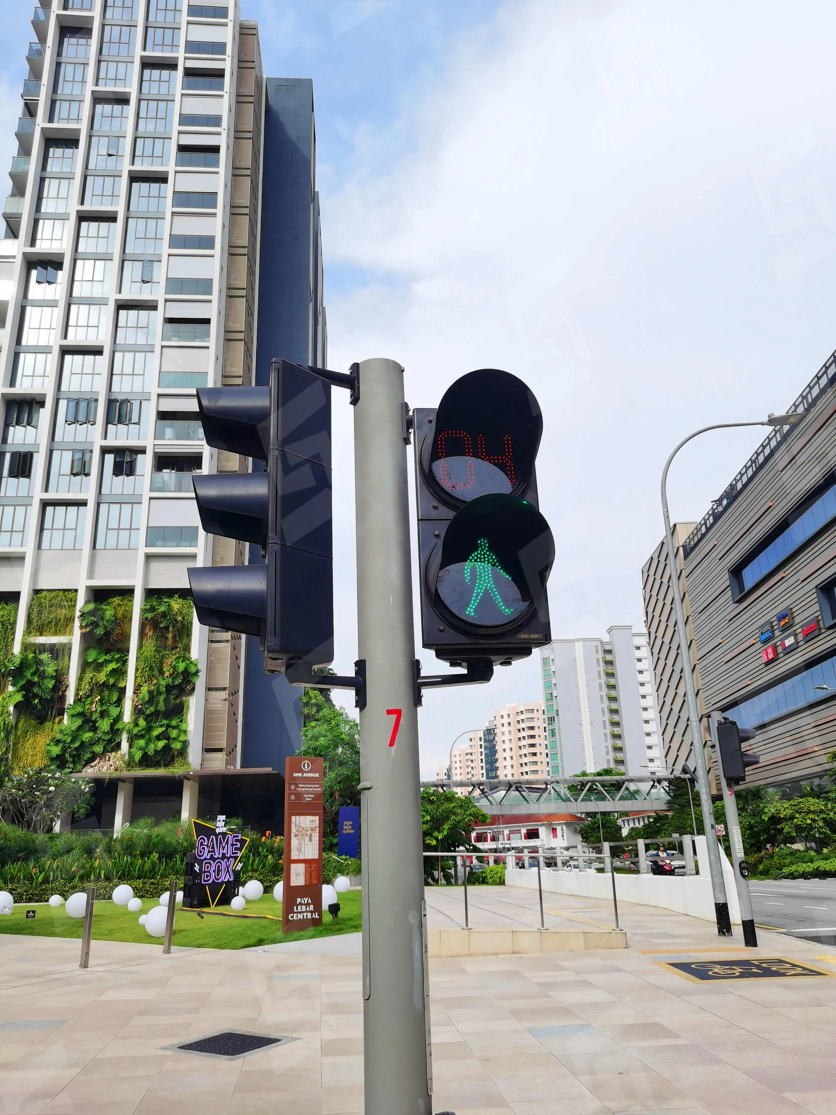 Caso de semáforos en Singapur.