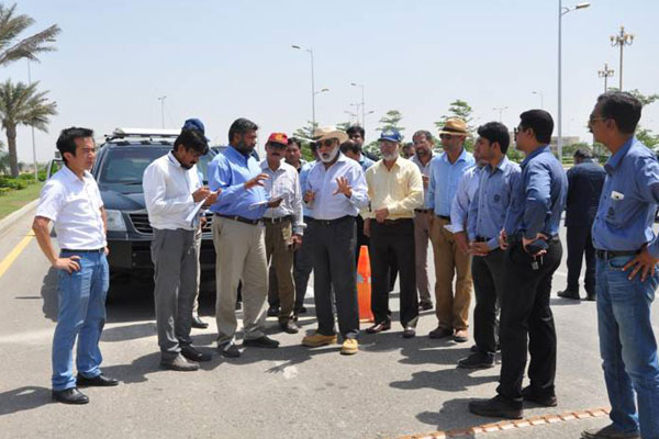 Projet de contrôle des signaux activés par la circulation au Pakistan