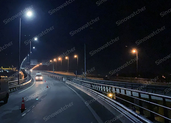 Street Light project in Portugal Feb of 2022
