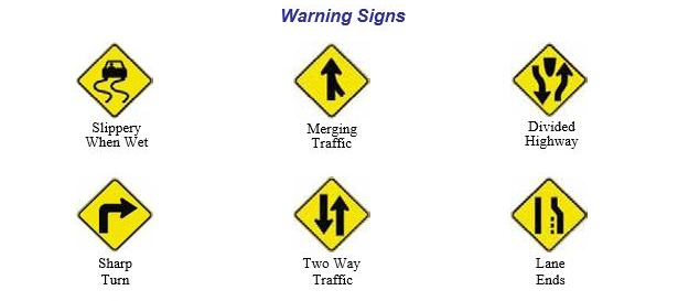 Démonstration sur les panneaux de signalisation et les feux de circulation