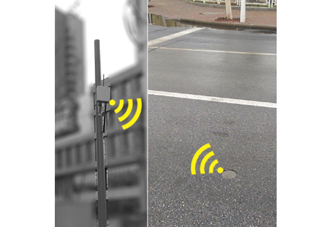 Application d'un détecteur géomagnétique sans fil pour les véhicules dans les transports intelligents