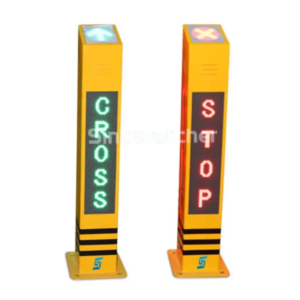 Signaux de passage pour piétons Bornes de signalisation pour piétons intelligentes