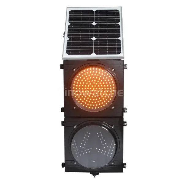 Feu clignotant à énergie solaire