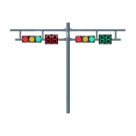 Traffic poles