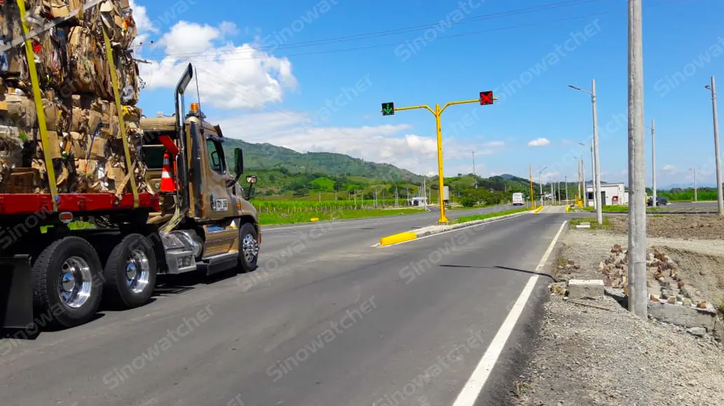 Traffic light project in Colombia