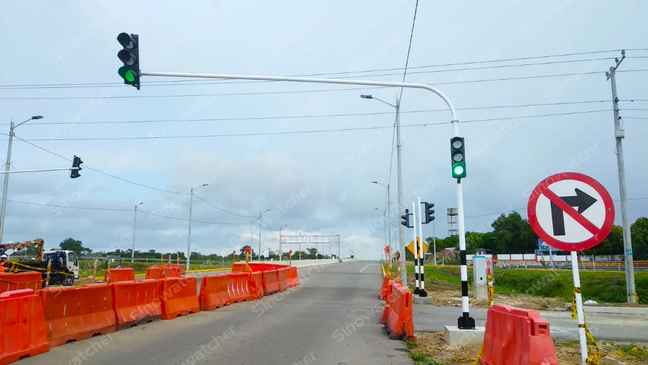 Traffic light project in Colombia