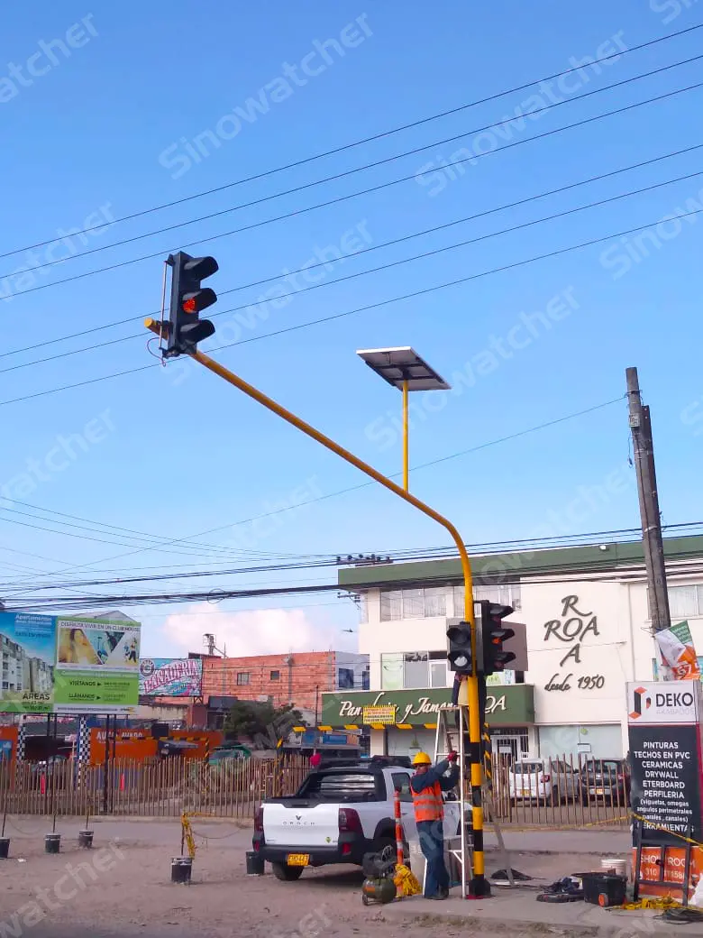 Traffic light project in Colombia