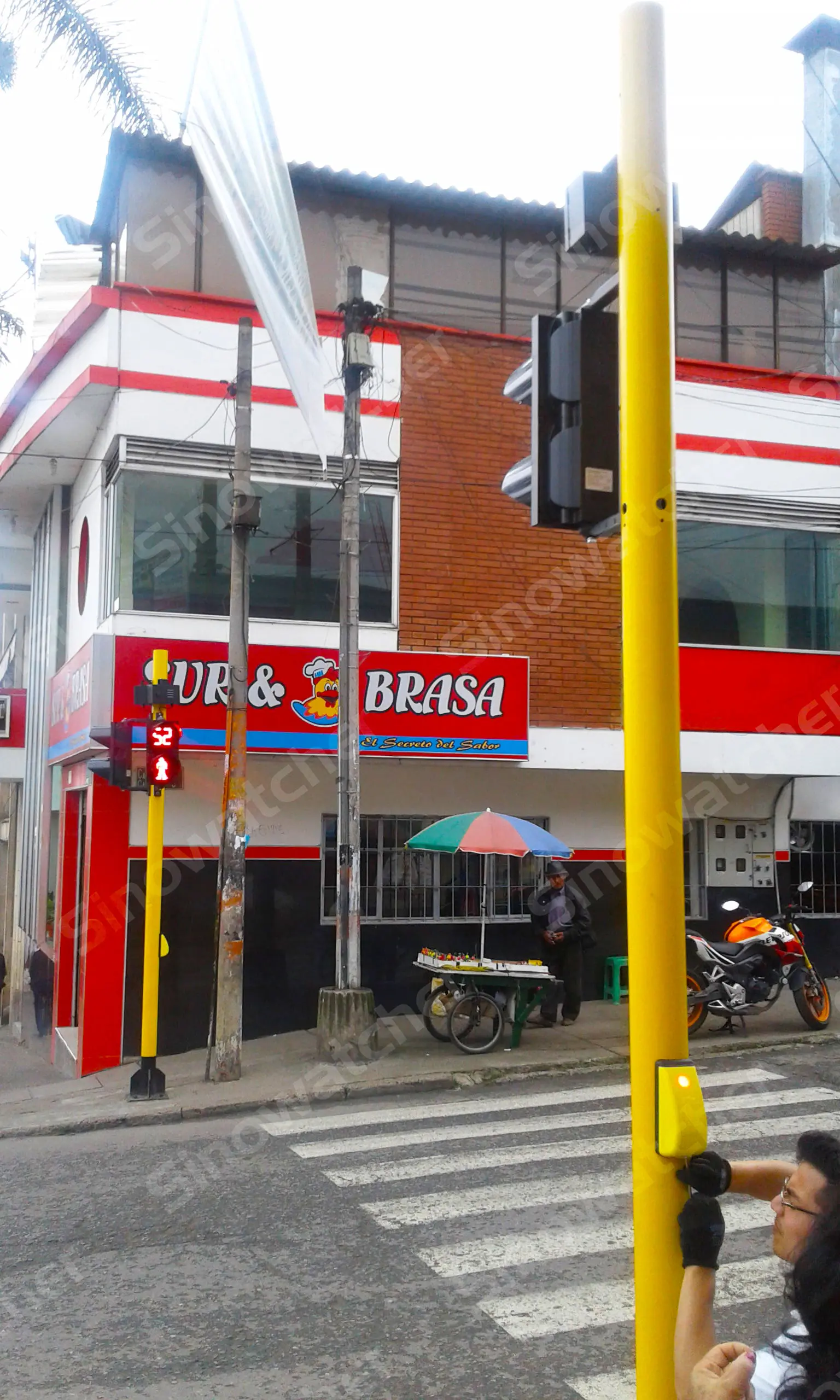 Traffic light project in Colombia