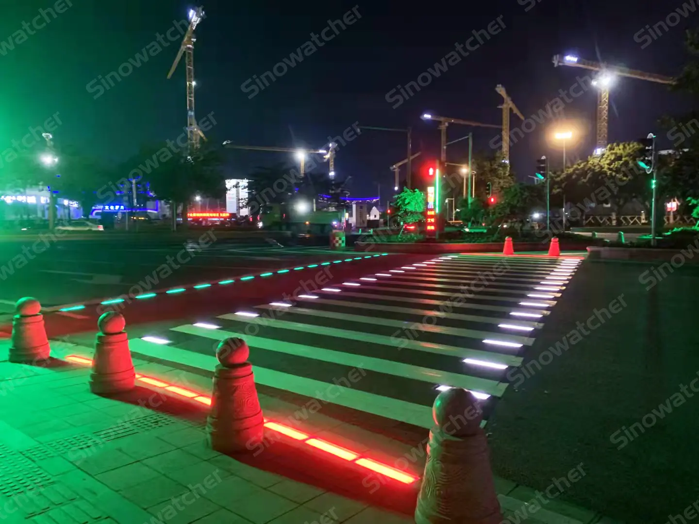 guangzhou pedestrian crossing case