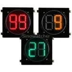300mm Tri Color Two Digits Traffic Light Countdown Timer 1