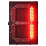 720x570 мм Двухцветный однозначный таймер светофора 5