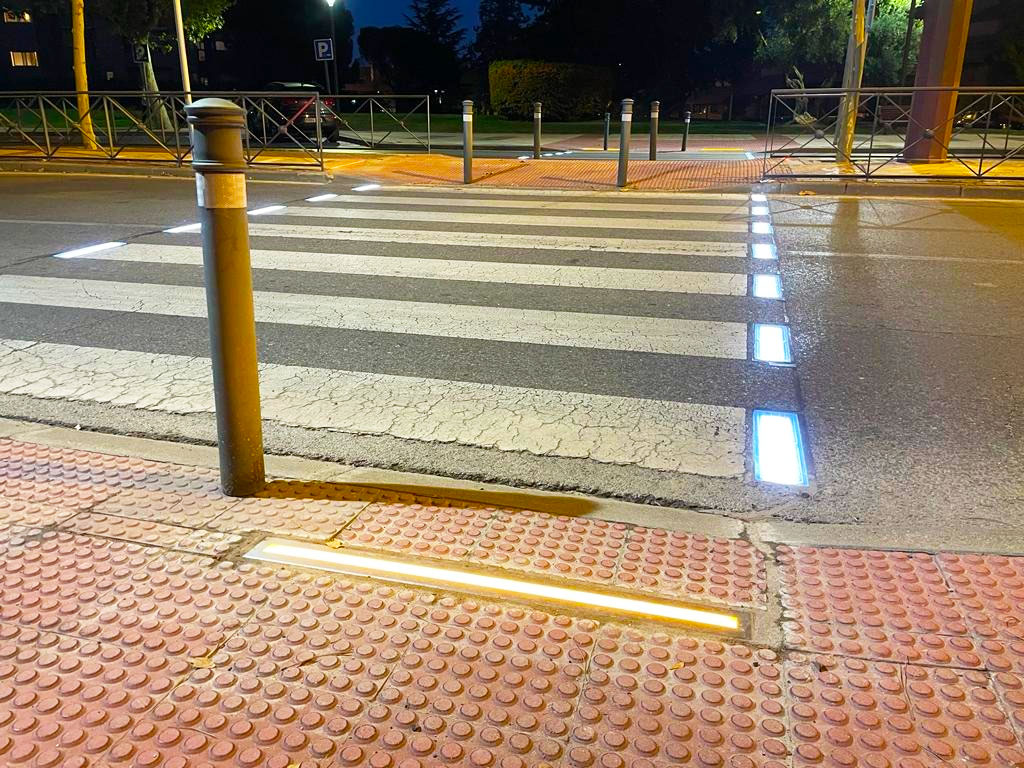 Pedestrian Crossing Project In Spain